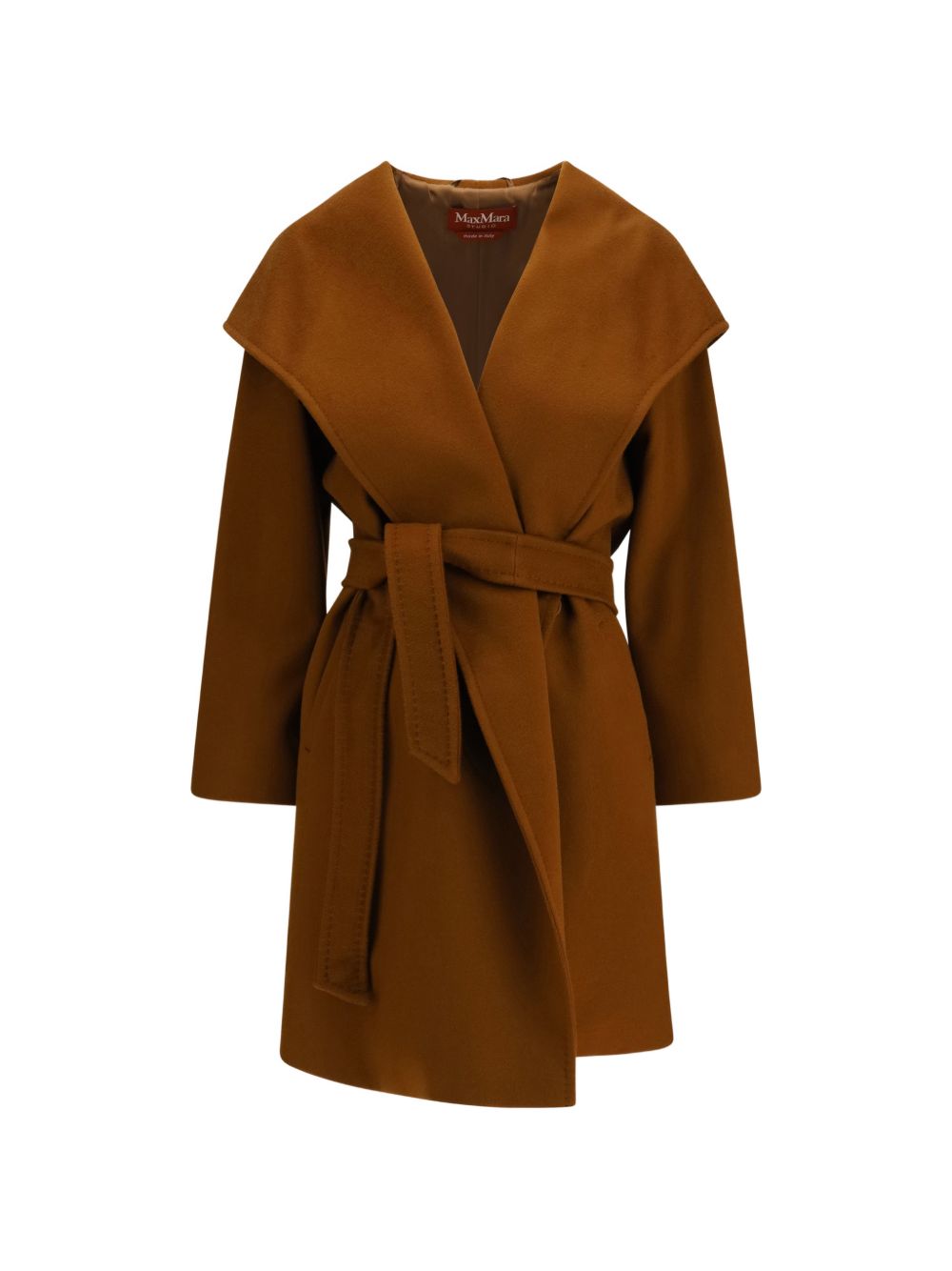 MAX MARA STUDIO Cappotto marrone in Lana
