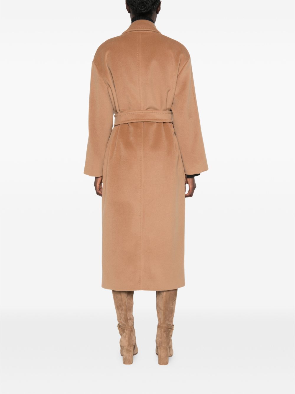 MAX MARA STUDIO Cappotto Cammello in Lana