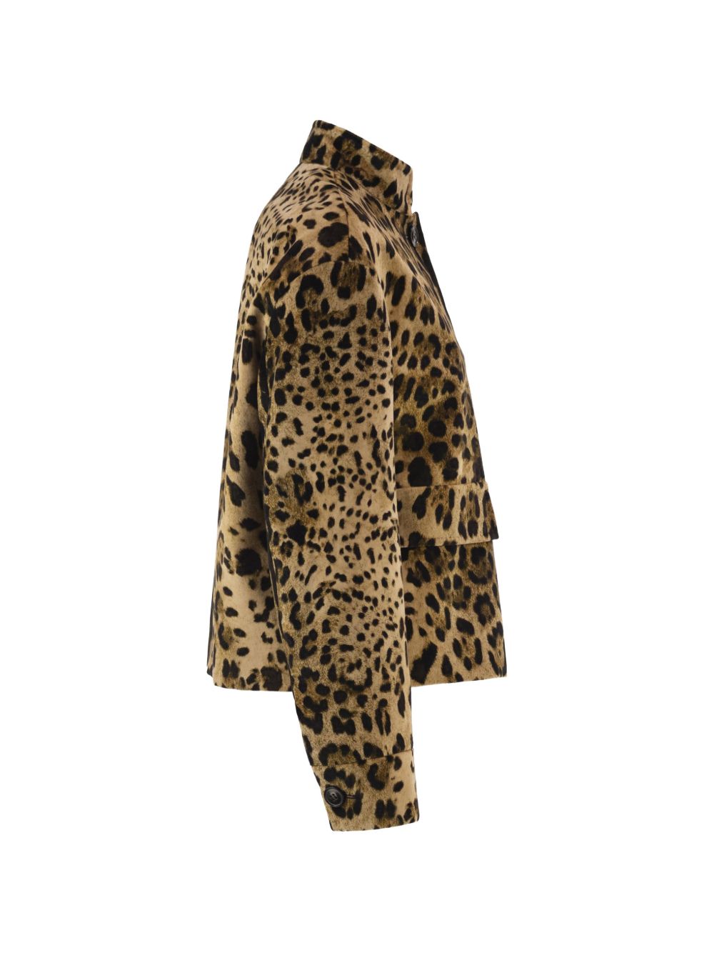 MAX MARA STUDIO Blazer Animalier in Velluto