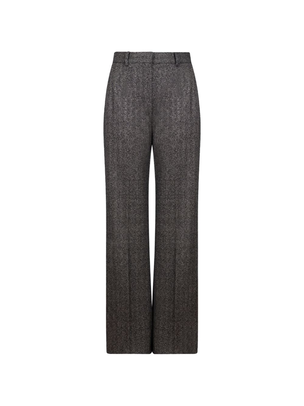 MAX MARA STUDIO Pantaloni eleganti EDICOLA in lana grigia
