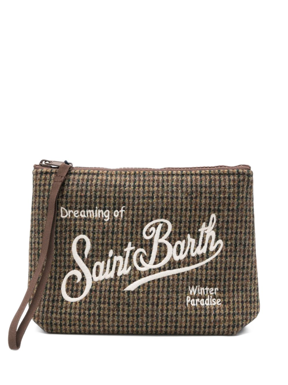 MC2 SAINT BARTH Pochette Aline Wool marrone