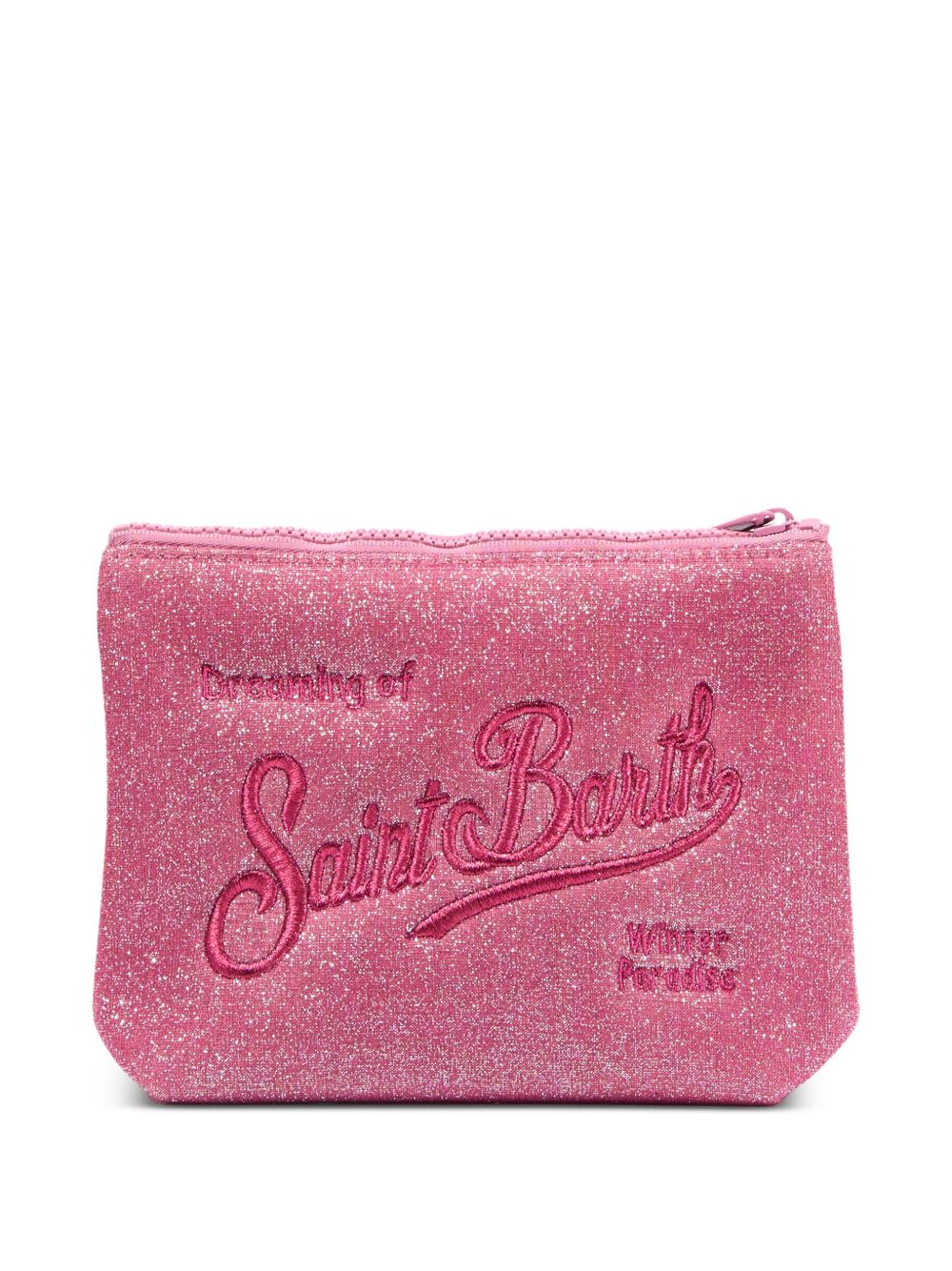MC2 SAINT BARTH Pochette Aline lurex rosa