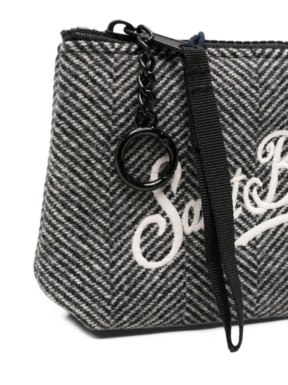 MC2 SAINT BARTH Pochette Aline mini con motivo spigato