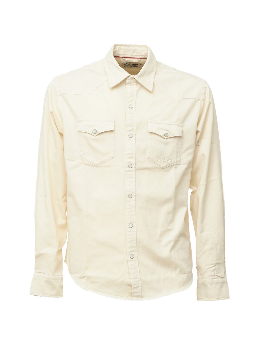 MC2 SAINT BARTH Camicia texana Greg in denim di cotone