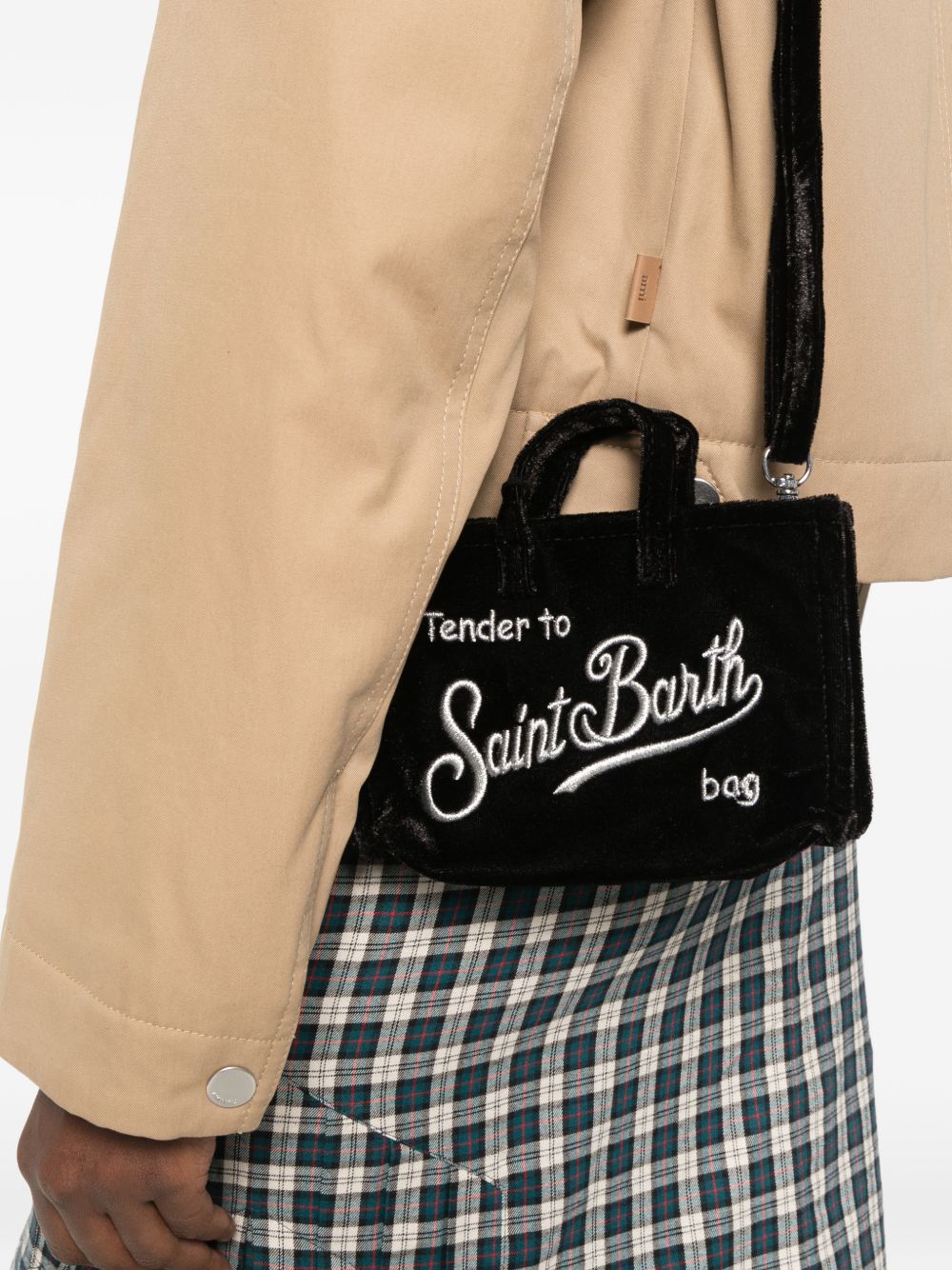MC2 SAINT BARTH Pochette Phone bag in velluto