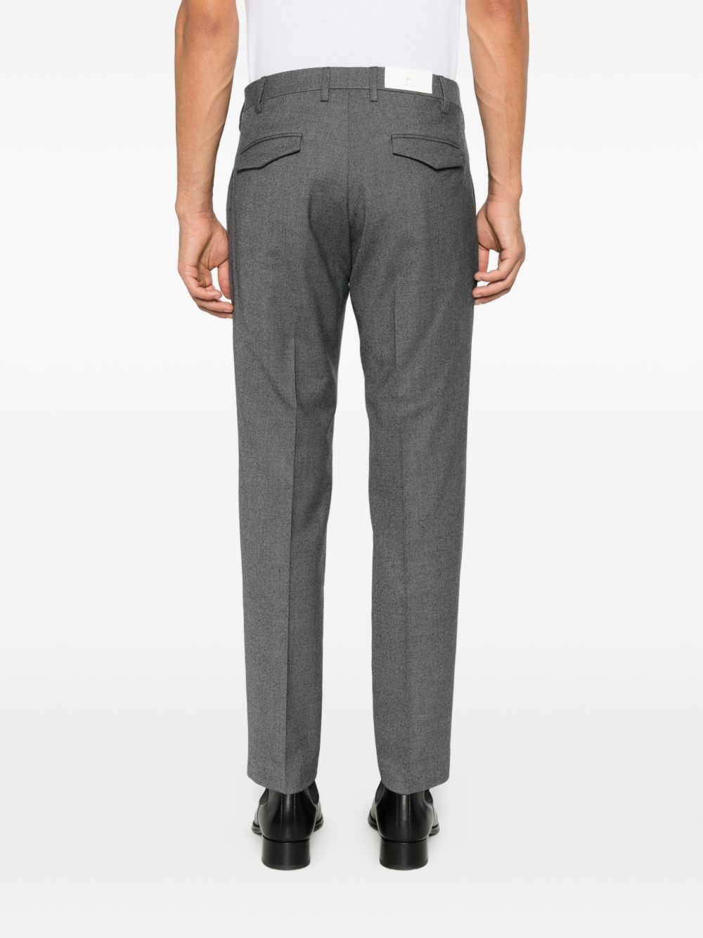 MICHAEL COAL Pantaloni grigi in cotone