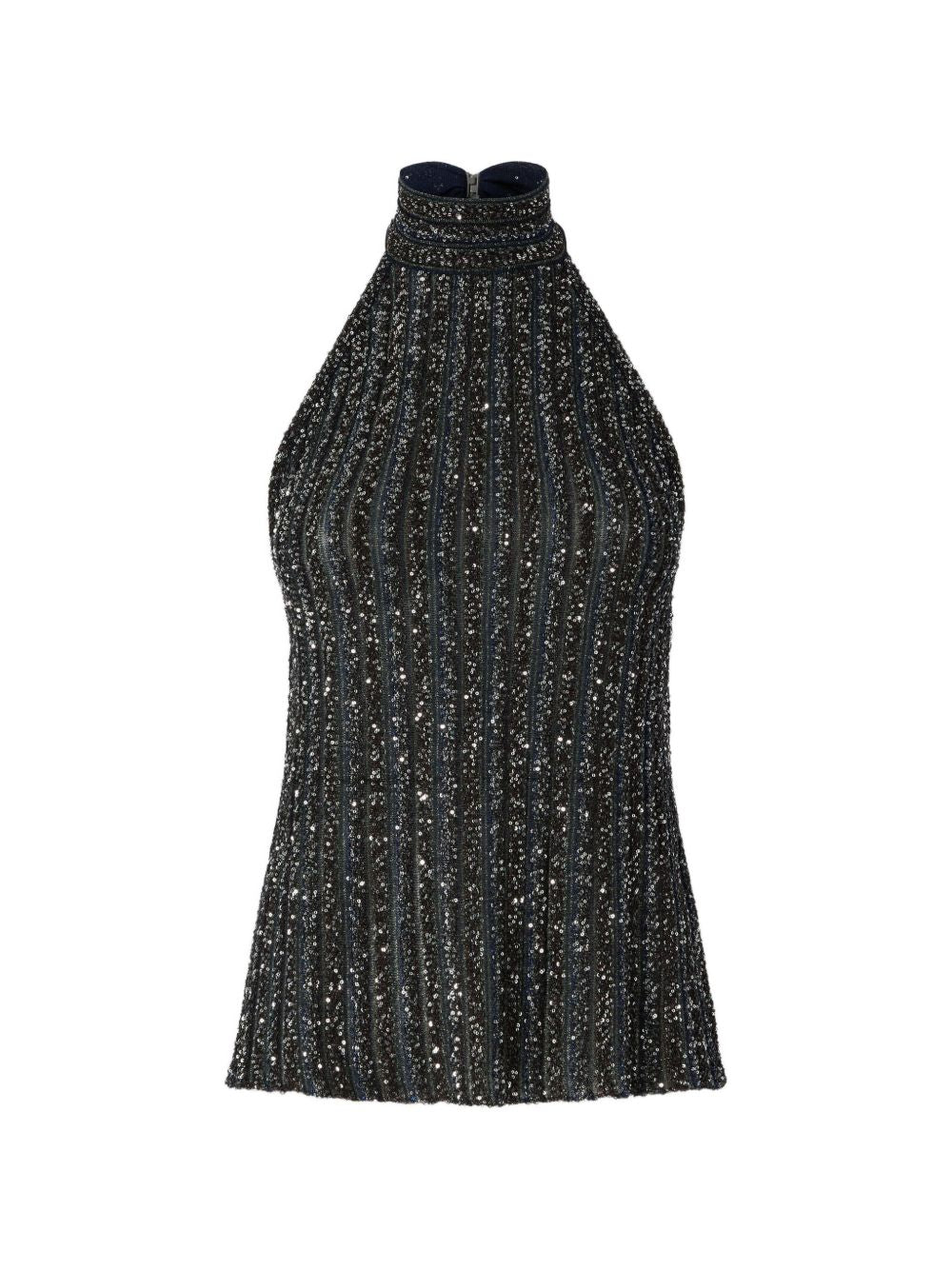 MISSONI Top in lurex con strass