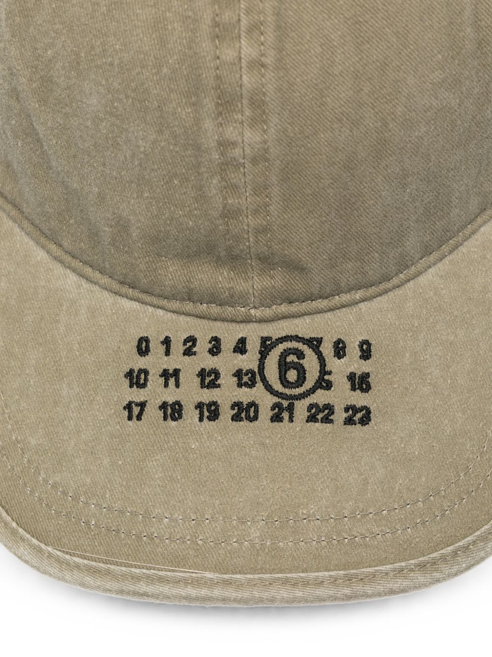 MM6 MAISON MARGIELA Cappello da baseball in cotone con logo