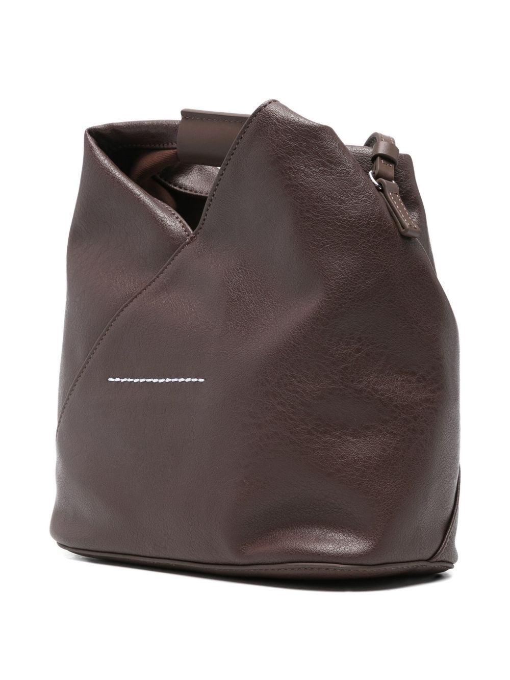MM6 MAISON MARGIELA Borsa Japanese Crossbody marrone con tracolla regolabile