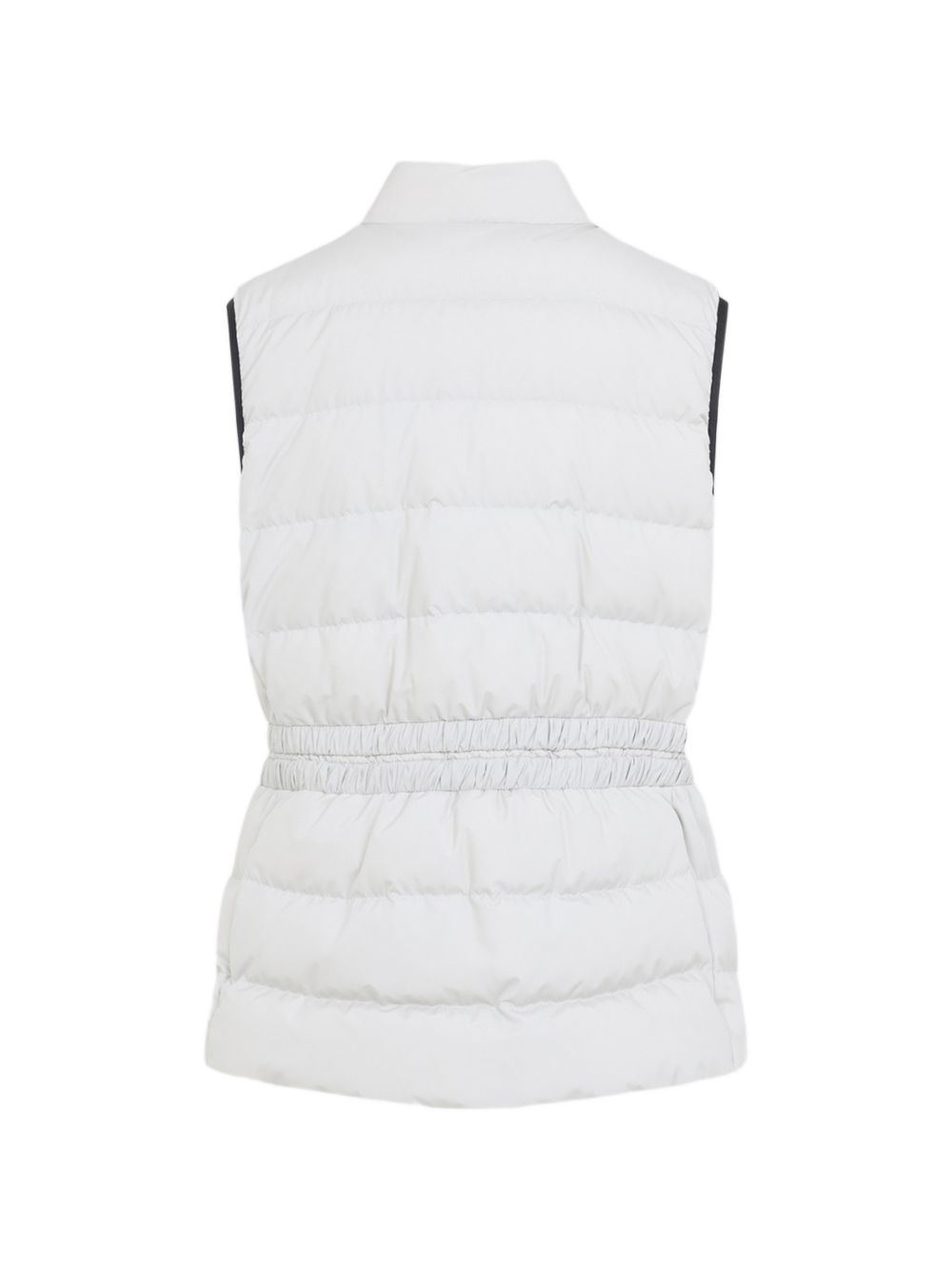 MONCLER Gilet piumino Romantisme Vest imbottito con cintura in vita e tasche