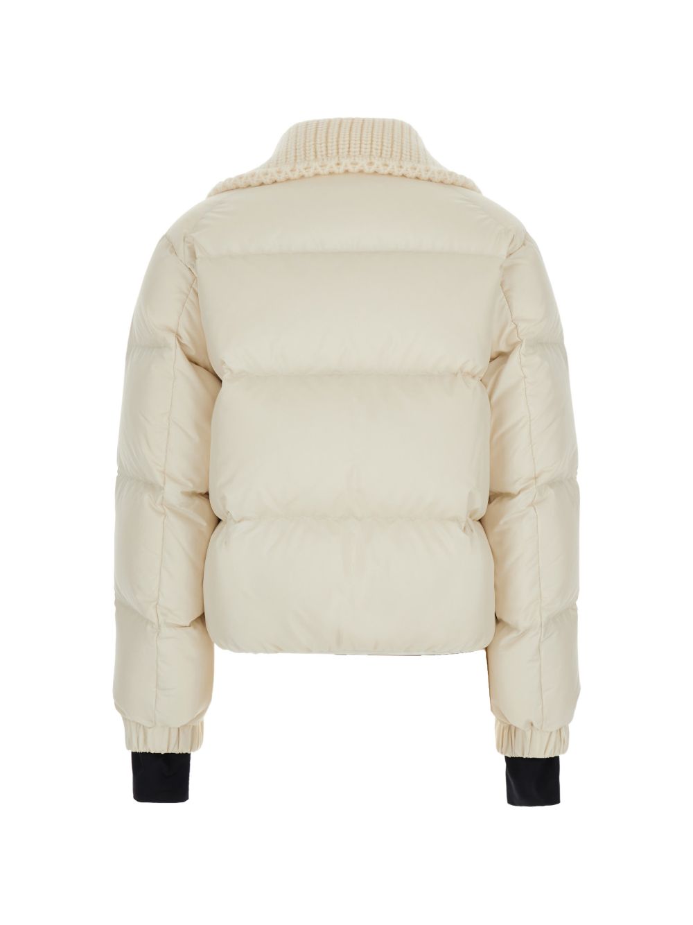 MONCLER GRENOBLE Jolie Giacca da Sci Donna Imbottita con Collo in Lana
