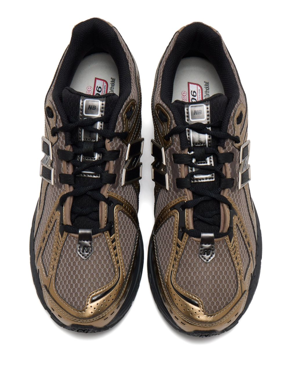 NEW BALANCE Sneakers unisex '1906' marroni firmate