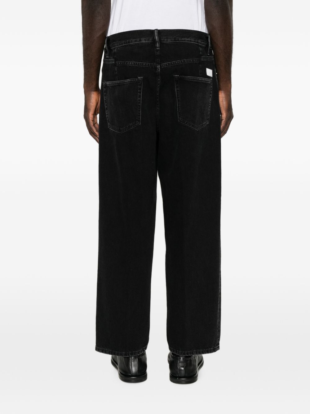 NINE IN THE MORNING Jeans Alberto neri con tasche