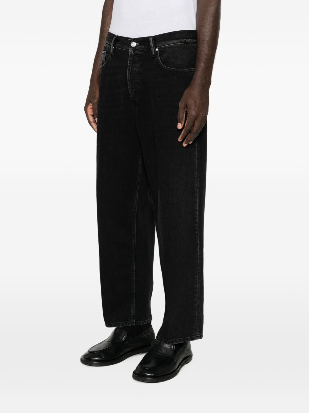 NINE IN THE MORNING Jeans Alberto neri con tasche