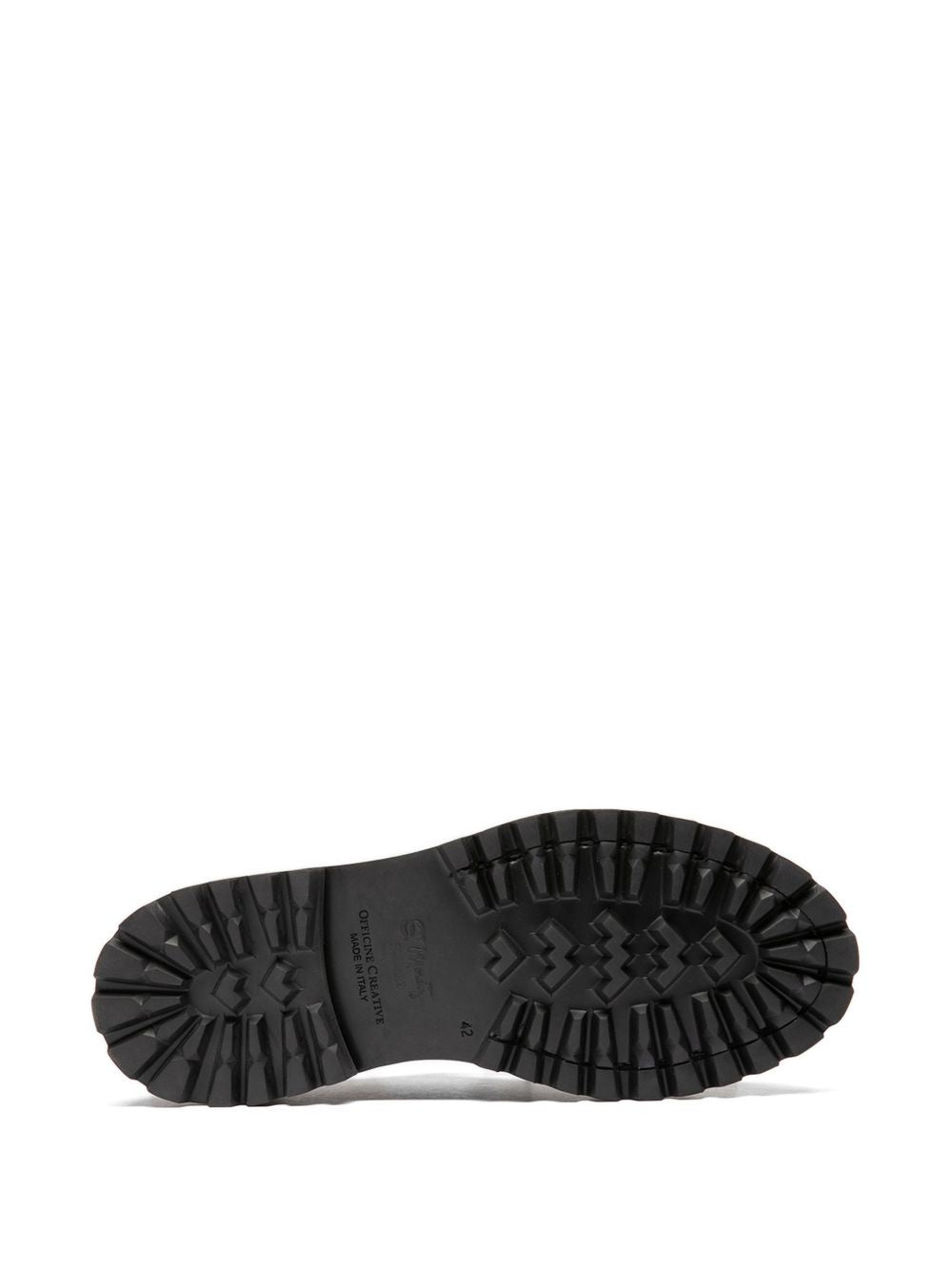 OFFICINE CREATIVE Scarpe stringate Eventual in pelle nera