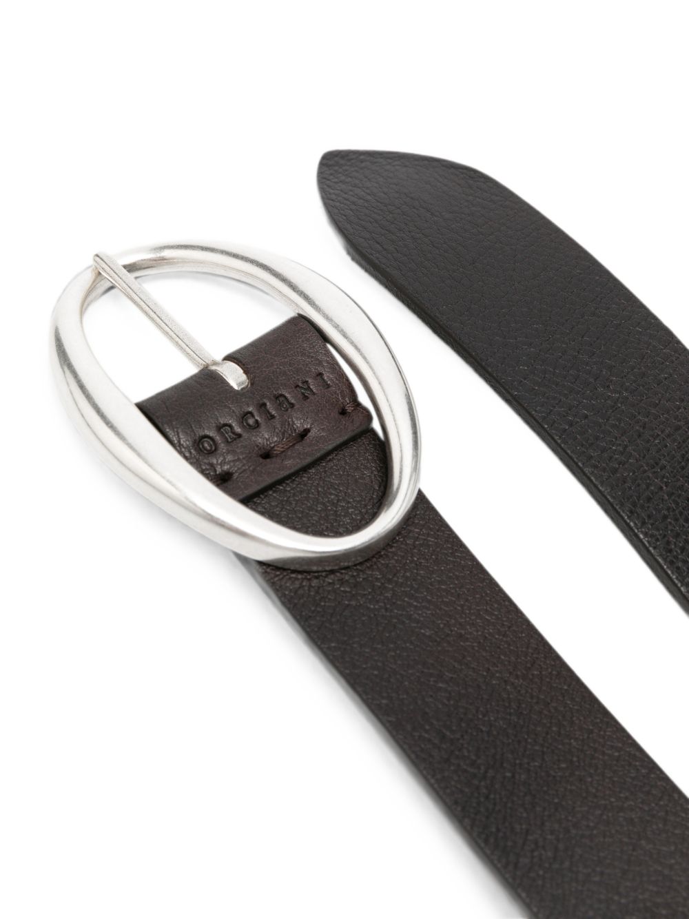 ORCIANI Cintura Lagoon Double in pelle