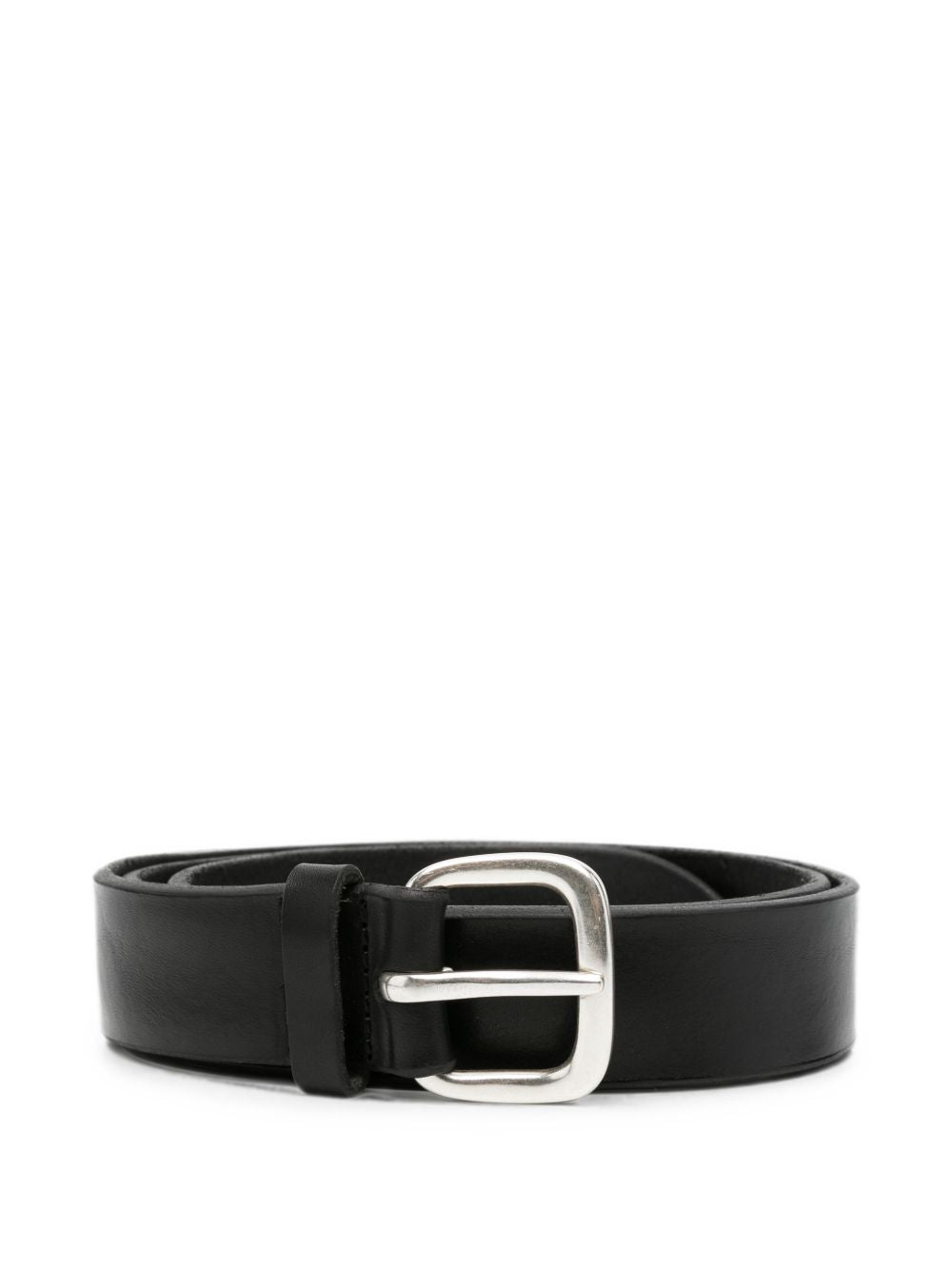ORCIANI Cintura Bull Soft in pelle nera