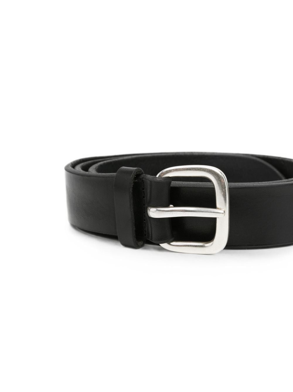 ORCIANI Cintura Bull Soft in pelle nera