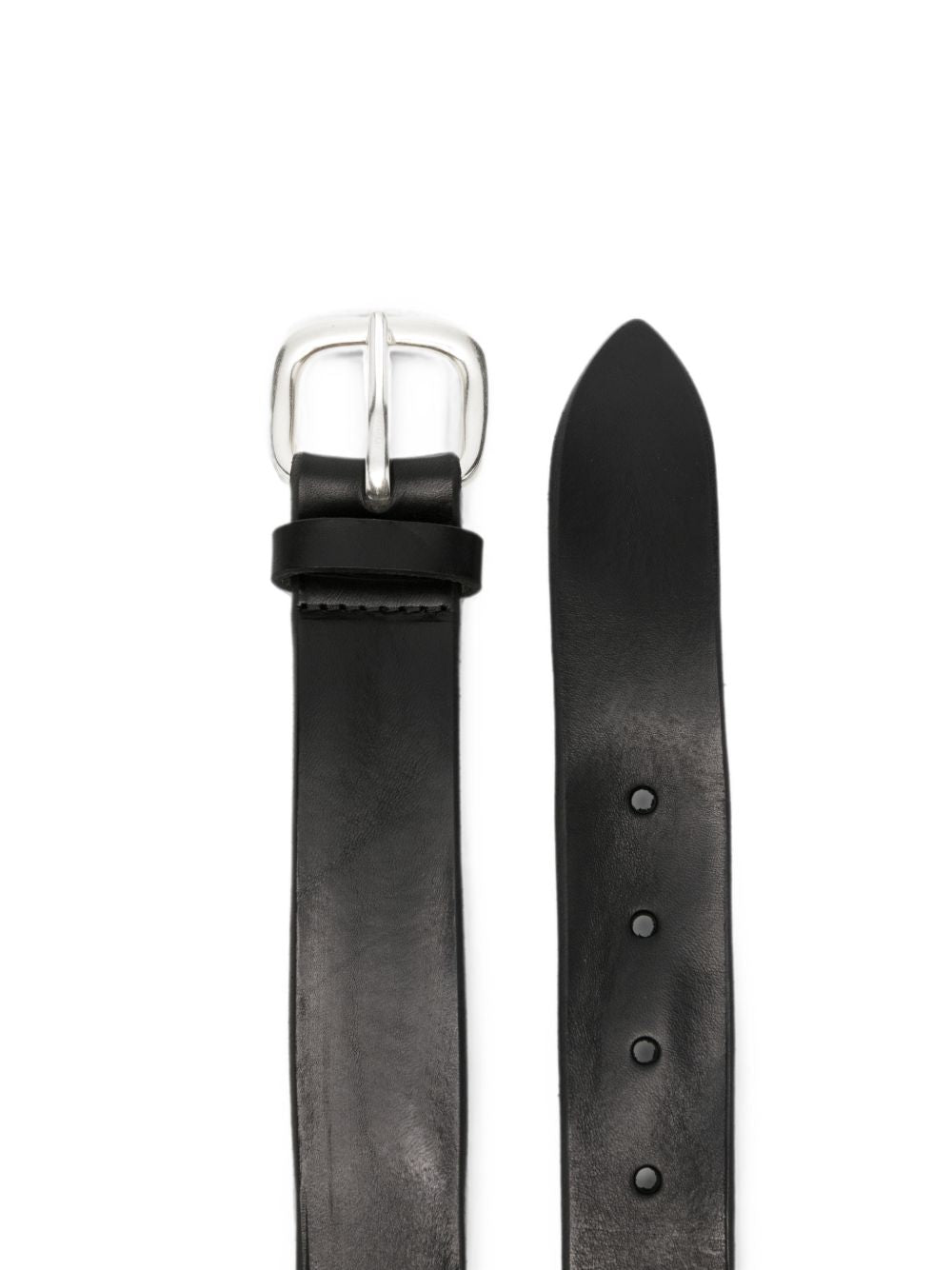 ORCIANI Cintura Bull Soft in pelle nera