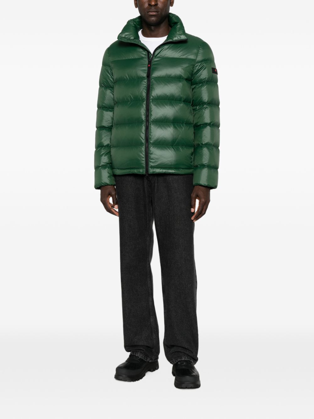 PEUTEREY Piumino Keke verde con tasche