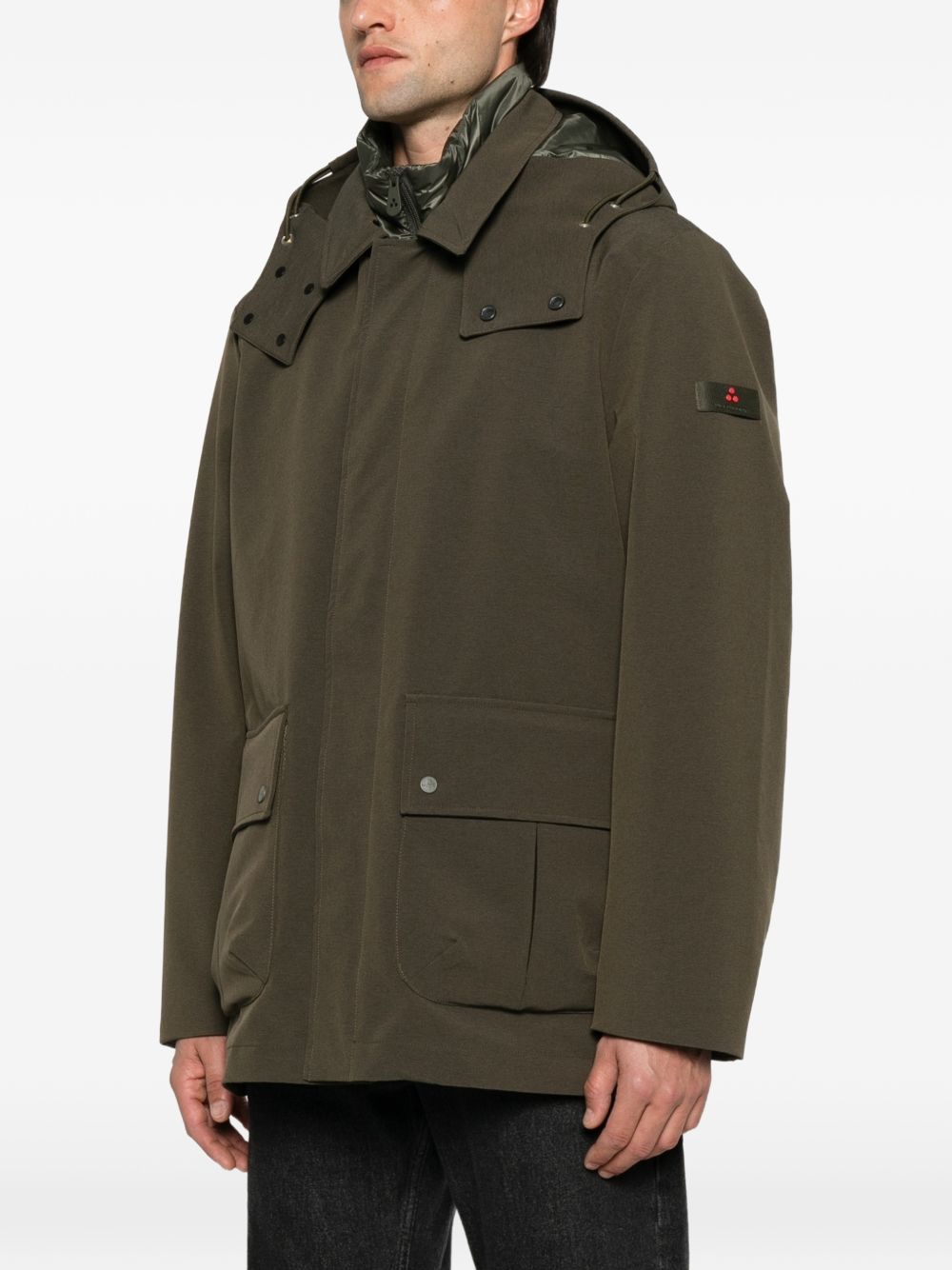 PEUTEREY Parka Tecnico con Pettorina Removibile