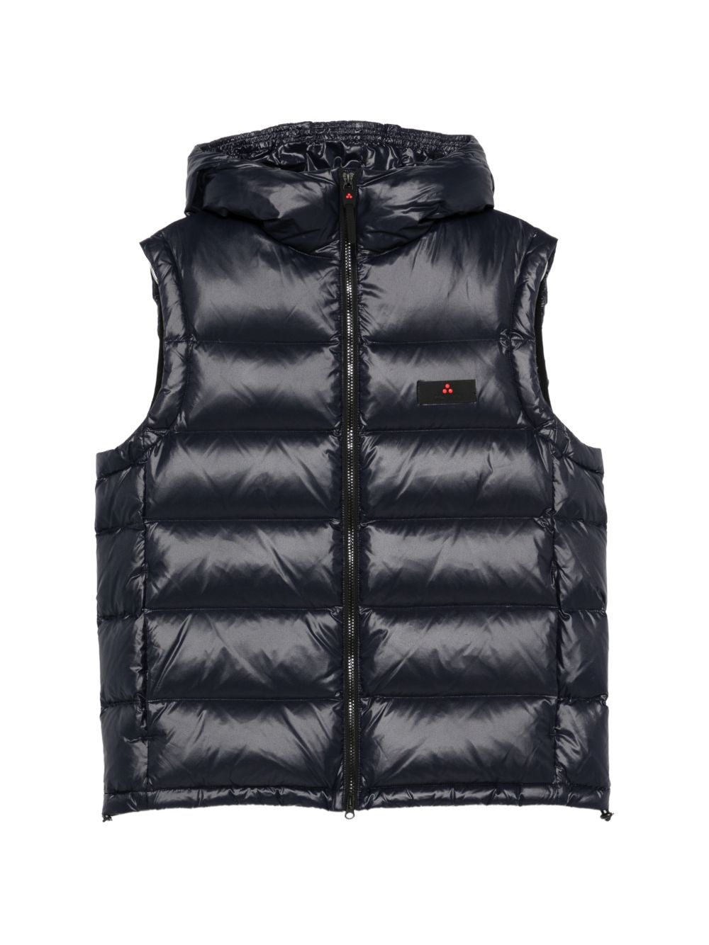 PEUTEREY Gilet imbottito blu con cappuccio