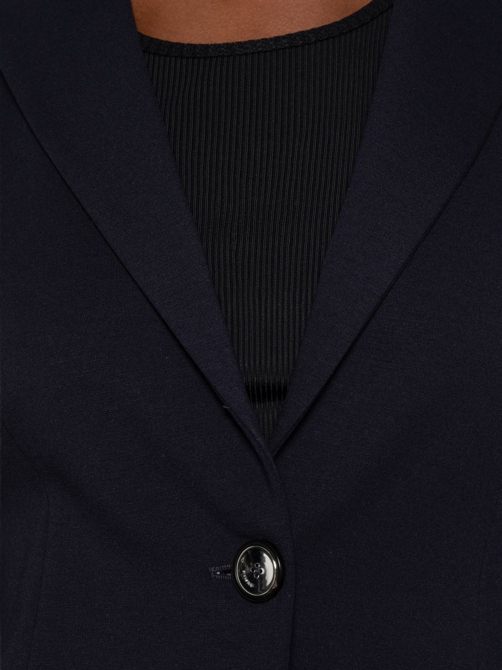 PINKO Giacca blazer New Signum nera foderata con tasche