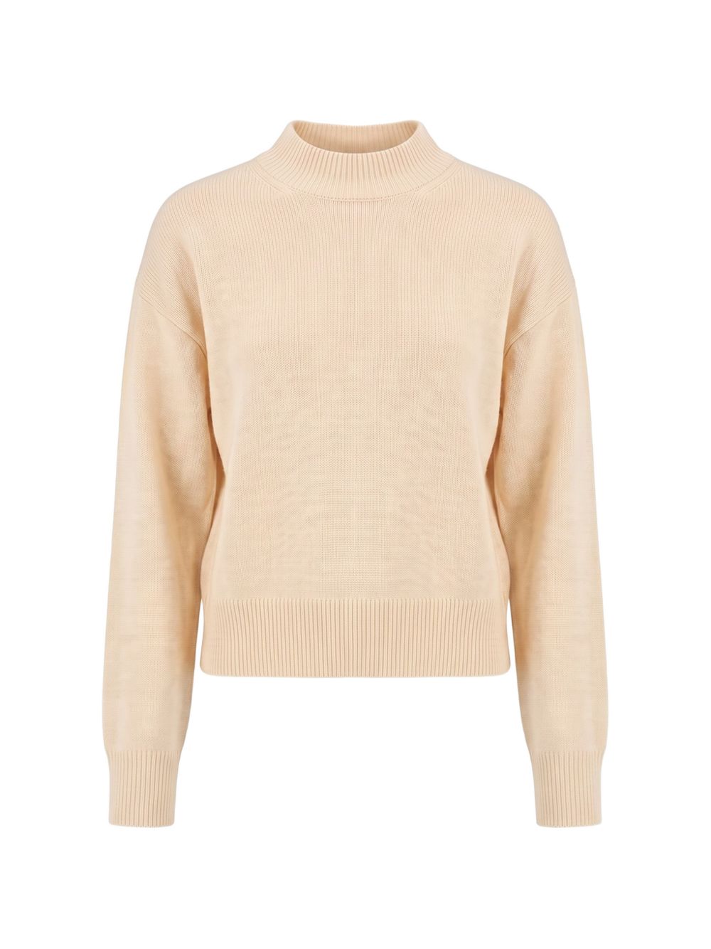 PINKO Maglia color crema Sparta con design sulla schiena