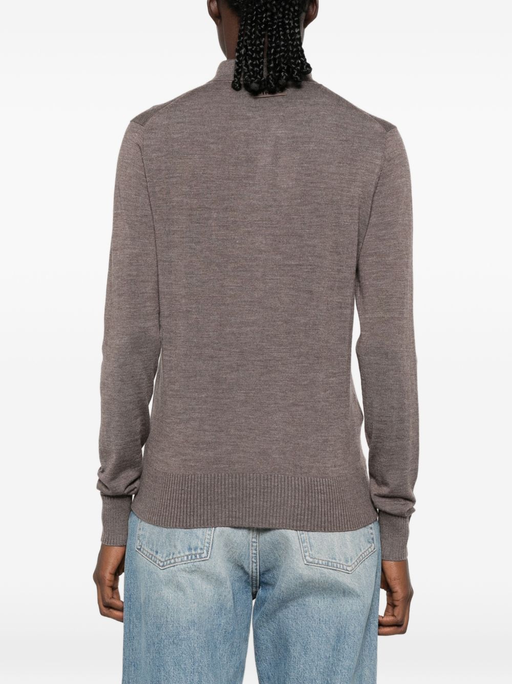 PINKO Polo marrone tortora Vaduz