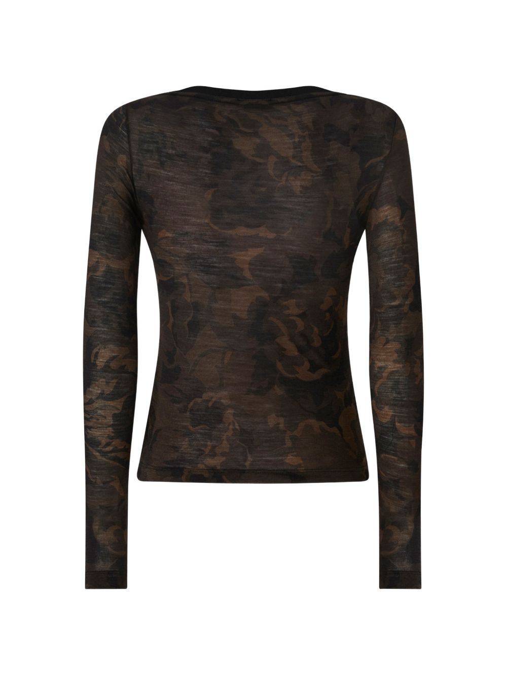 PINKO Cardigan verde scuro Valpolicella in lana con scollo a barca