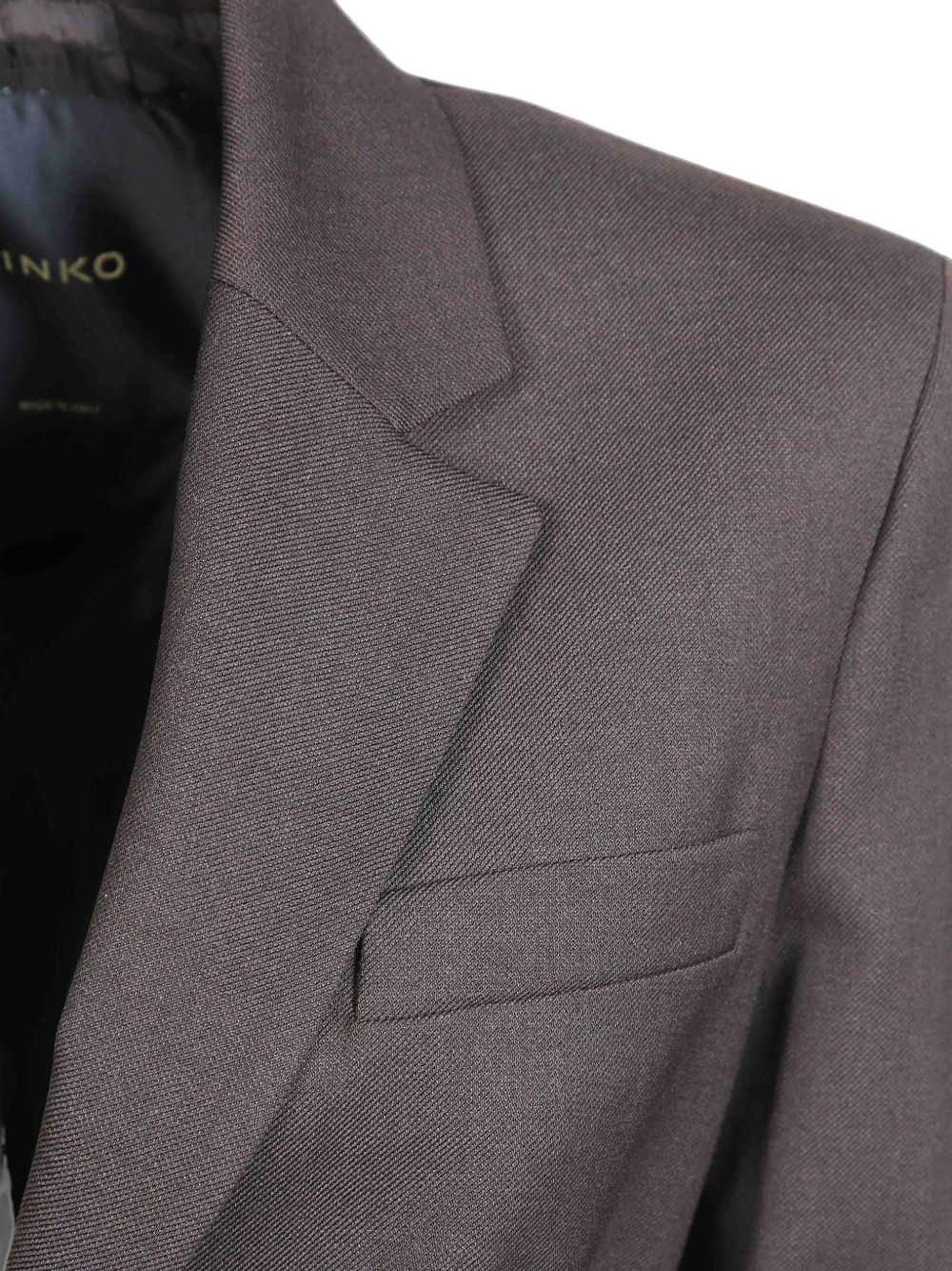 PINKO Giacca marrone Vitiano con cintura in vita