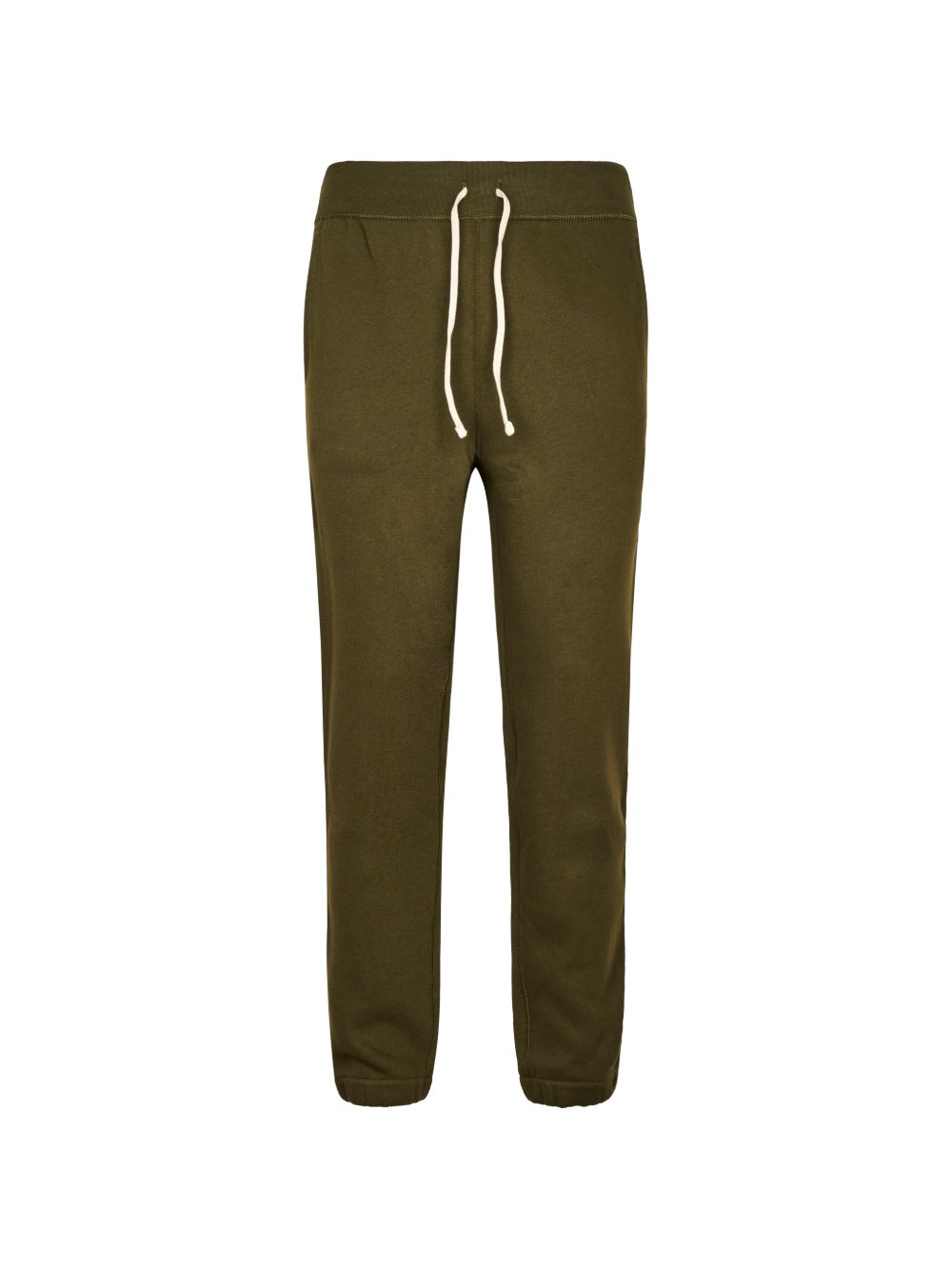 POLO RALPH LAUREN Pantaloni sportivi da uomo verdi in cotone con coulisse in vita