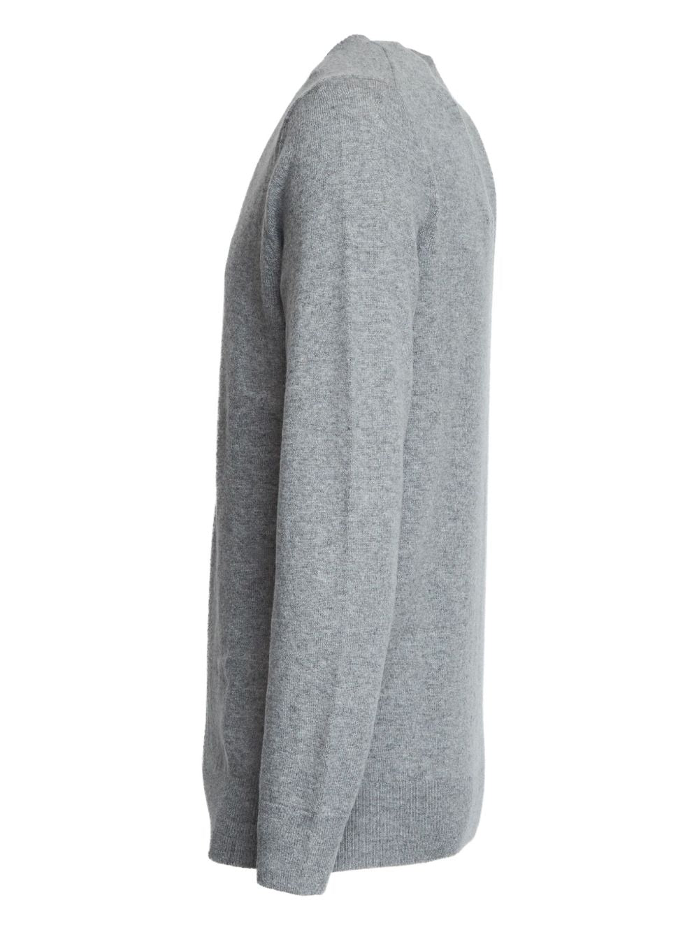 POLO RALPH LAUREN Maglia in lana grigio chiaro con logo