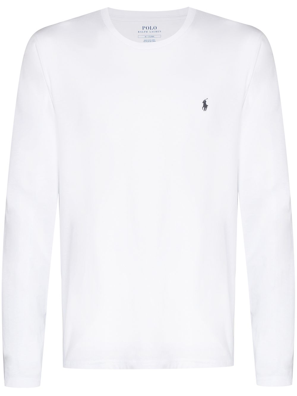 POLO RALPH LAUREN Maglietta intima da uomo in cotone bianco con logo