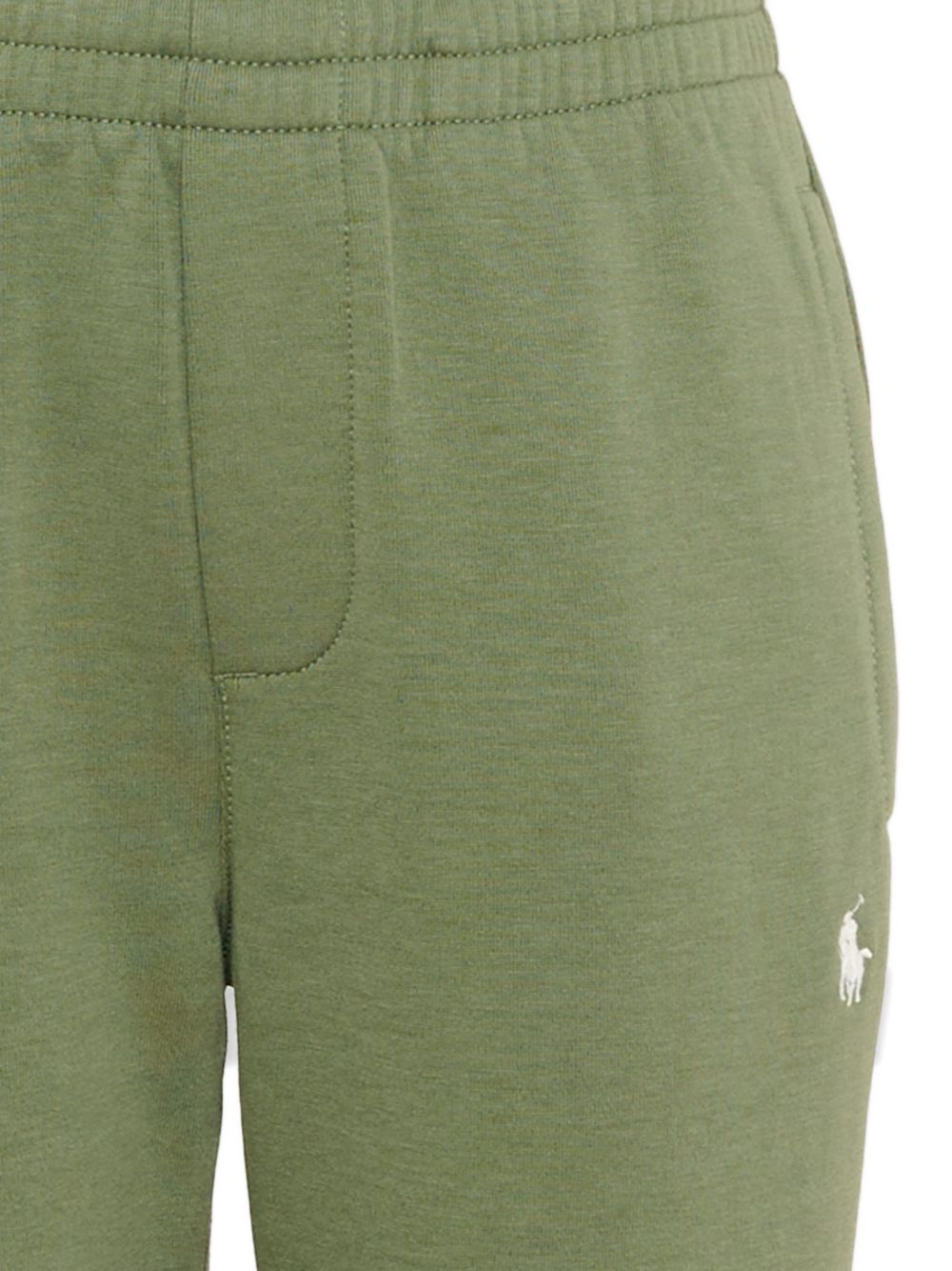 POLO RALPH LAUREN Pantaloni sportivi verde pastello in cotone