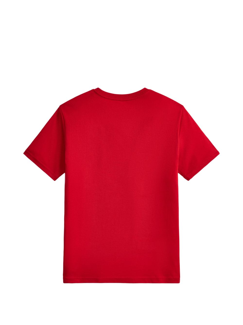 POLO RALPH LAUREN T-shirt Polo Bear rossa a maniche corte in coton