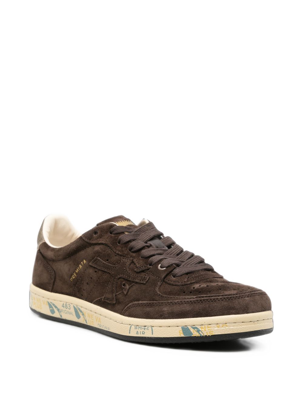 PREMIATA Sneakers in suede marrone