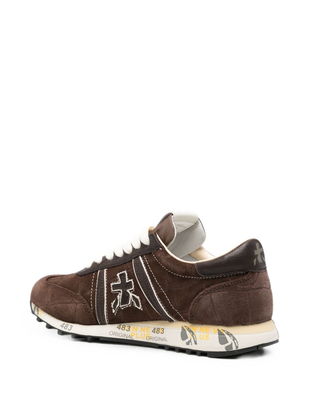 PREMIATA Sneakers Lucyd marrone scuro in suede