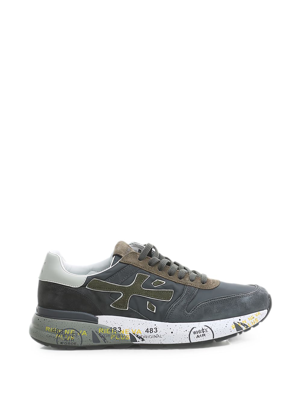 PREMIATA Sneakers grigio cenere in suede