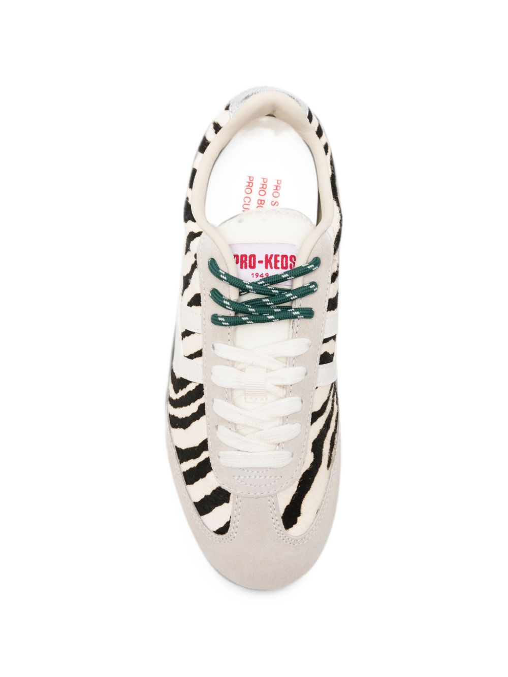 PROKEDS 1949 Sneakers Racer 77 in Cavallino Zebra e Avorio