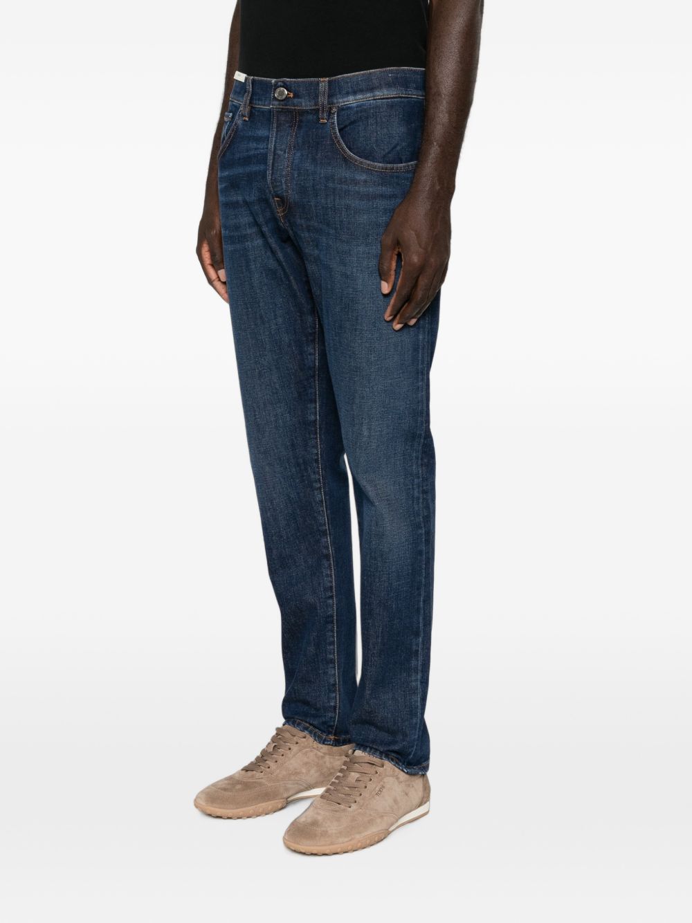 PT TORINO Jeans lunghi blu con tasche