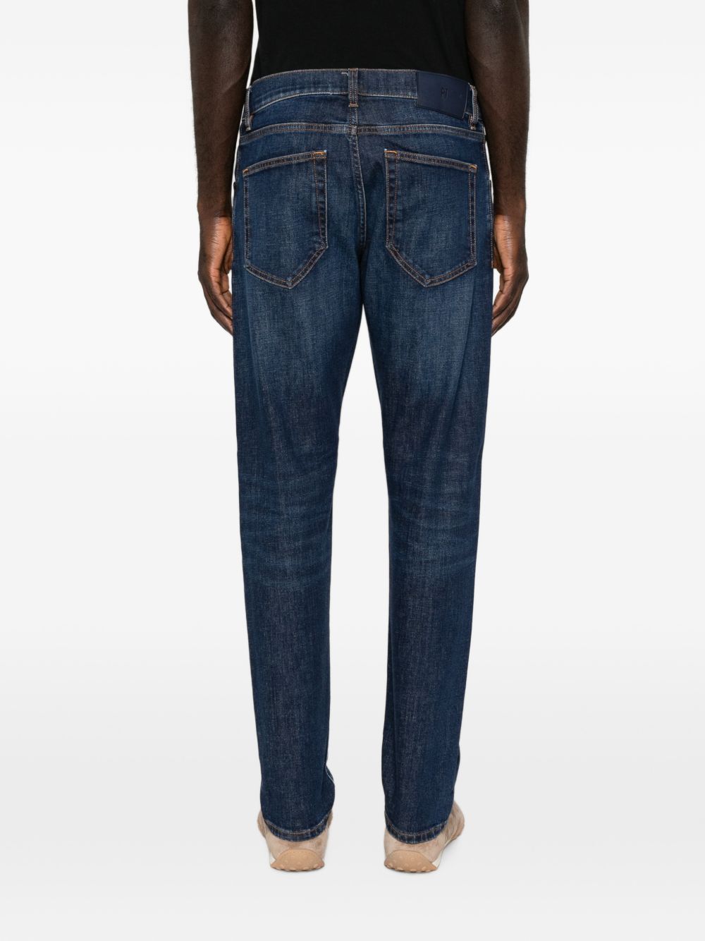 PT TORINO Jeans lunghi blu con tasche