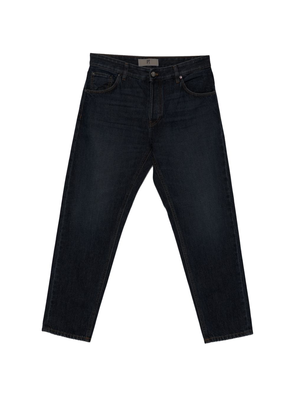 PT TORINO Jeans blu scuri in cotone