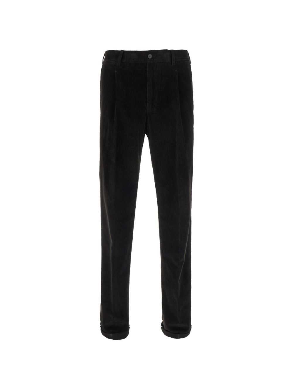 PT TORINO Pantaloni marroni in cotone elasticizzato