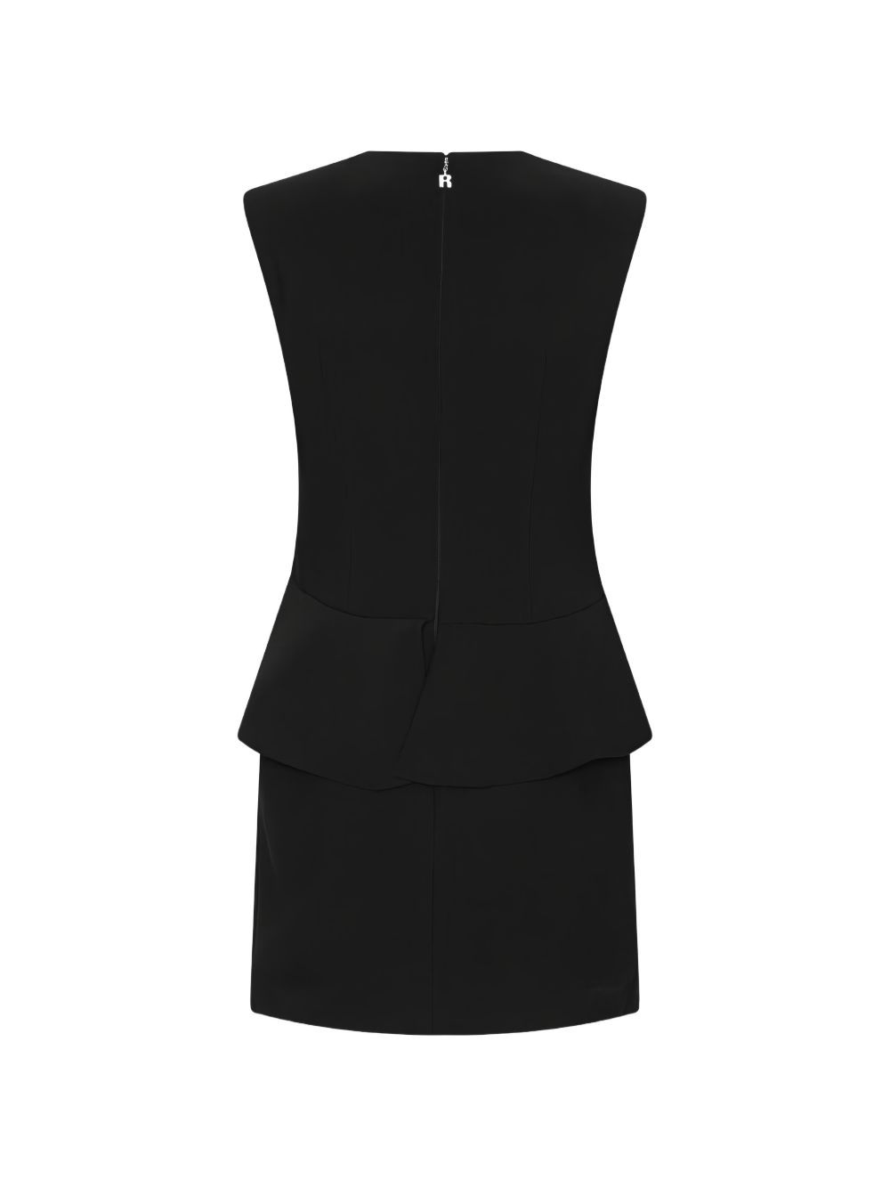 ROTATE Abito lungo nero con silhouette elegante