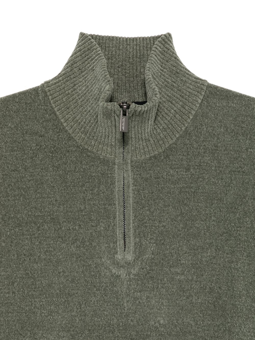 RRD ROBERTO RICCI DESIGNS Maglia a collo alto verde con zip