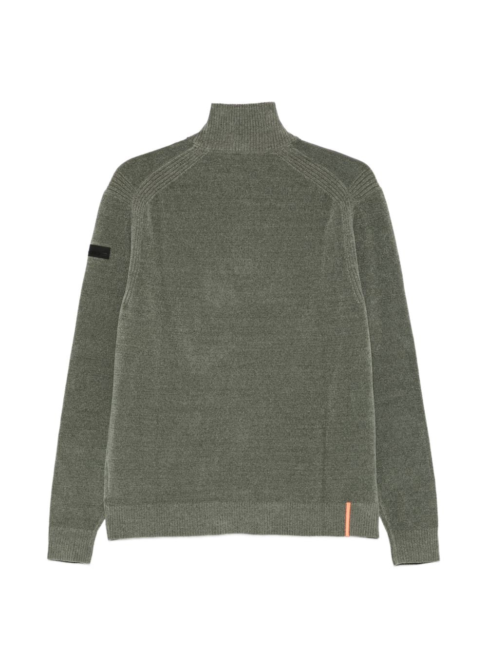 RRD ROBERTO RICCI DESIGNS Maglia a collo alto verde con zip