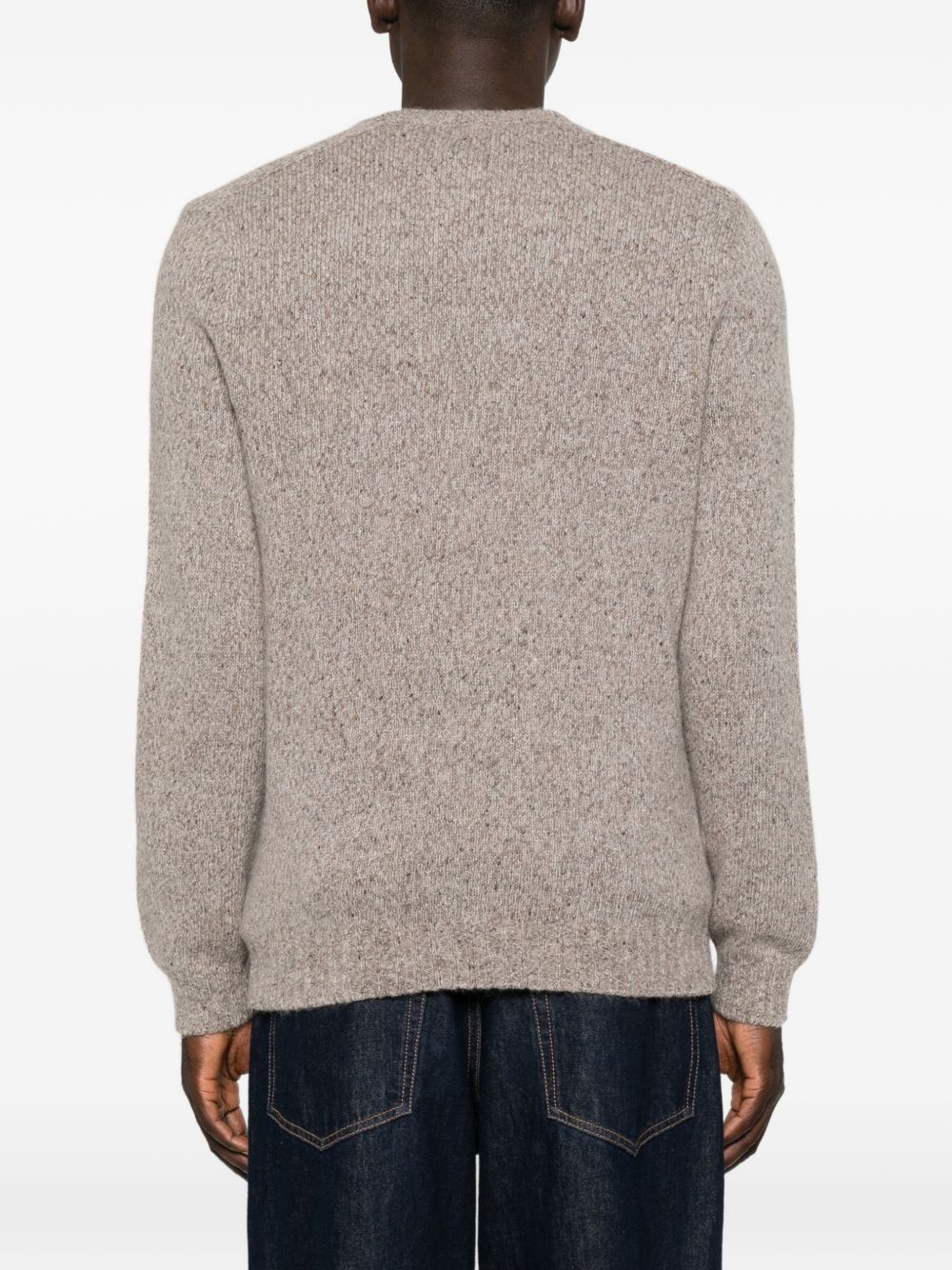 SCAGLIONE Maglia girocollo beige