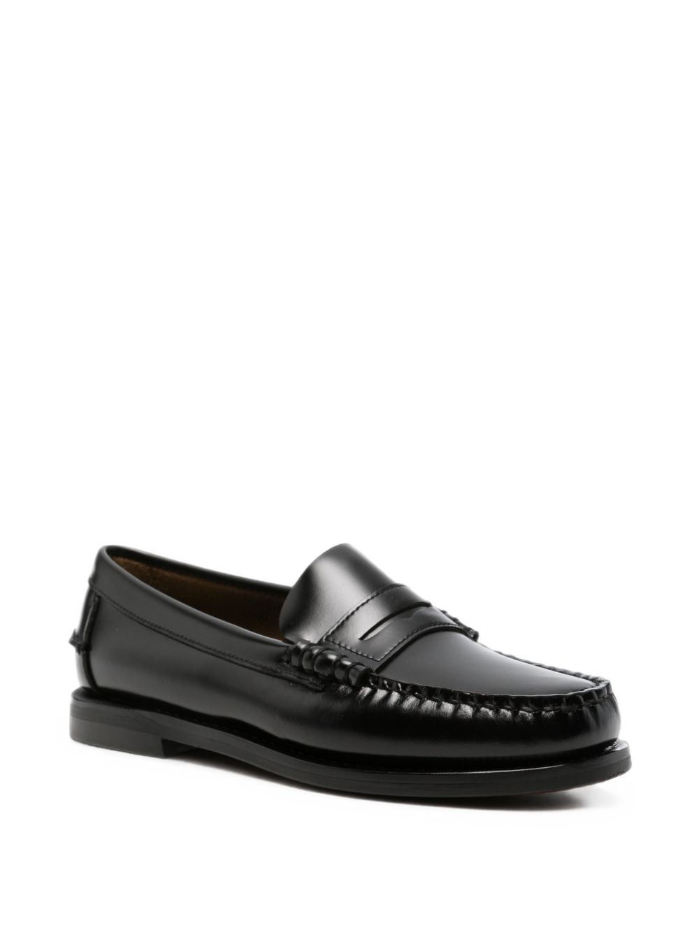 SEBAGO Mocassini Penny Loafer in Pelle Nera