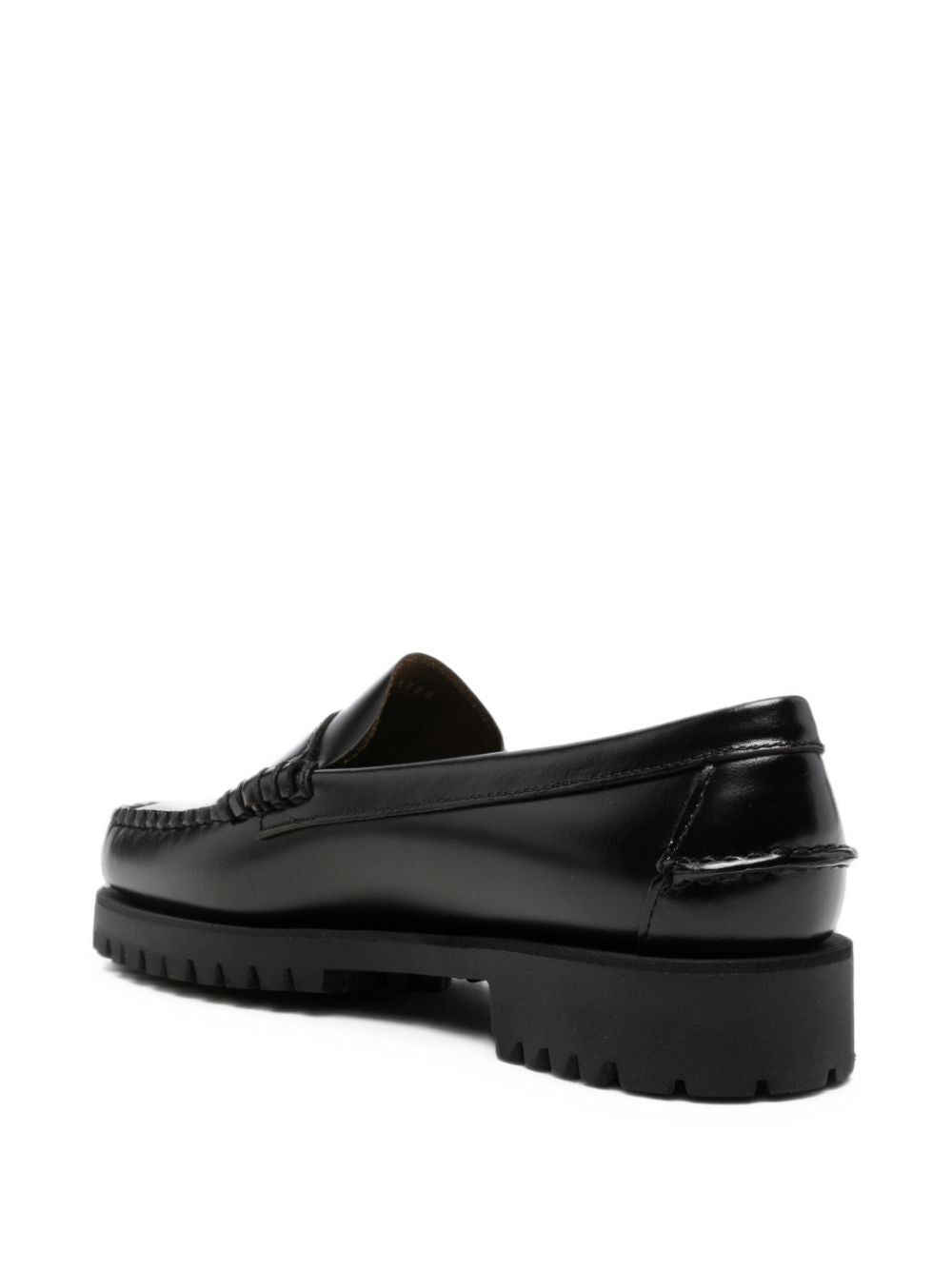SEBAGO Dan Lug mocassini penny loafer in pelle con suola carrarmato